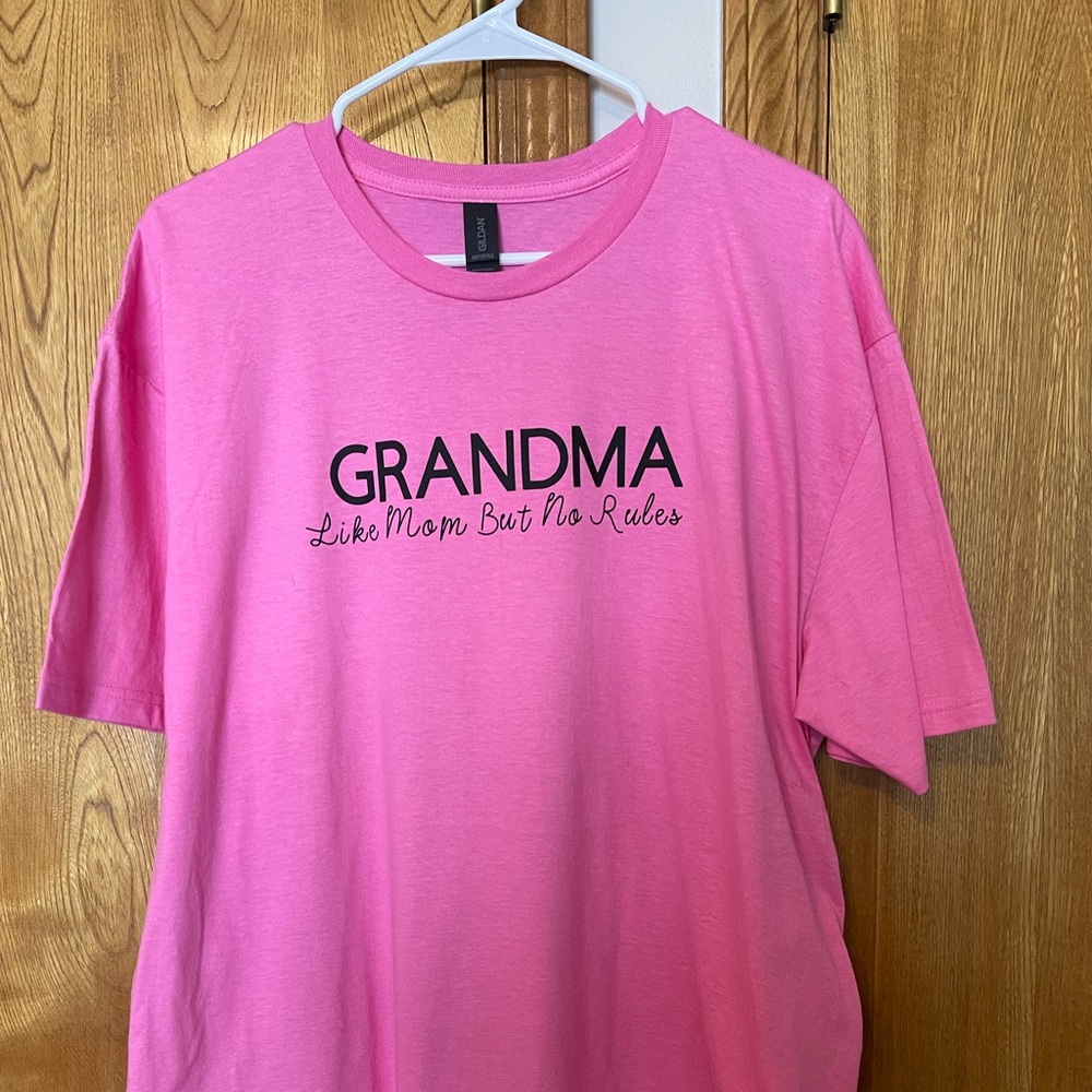 Gildan softstyle t-shirt pink size xlarge